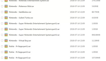 [40gb]古董游戏主机+掌机游戏rom合集+模拟器下载
