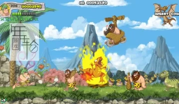 switch游戏《战斗原始人重制版 NEW Joe &amp; Mac – Caveman Ninja》中文版NSP下载+1.0.3补丁